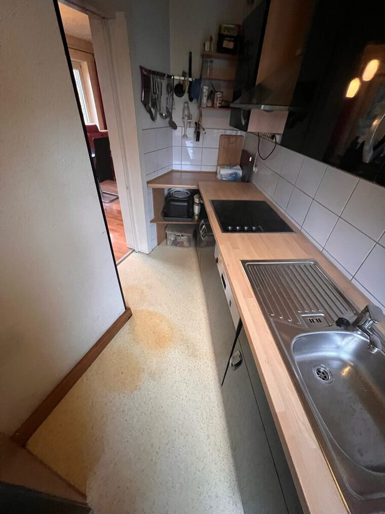 Wieder bewohnbarer Raum nach einer Messie-Entrümpelung in Bautzen