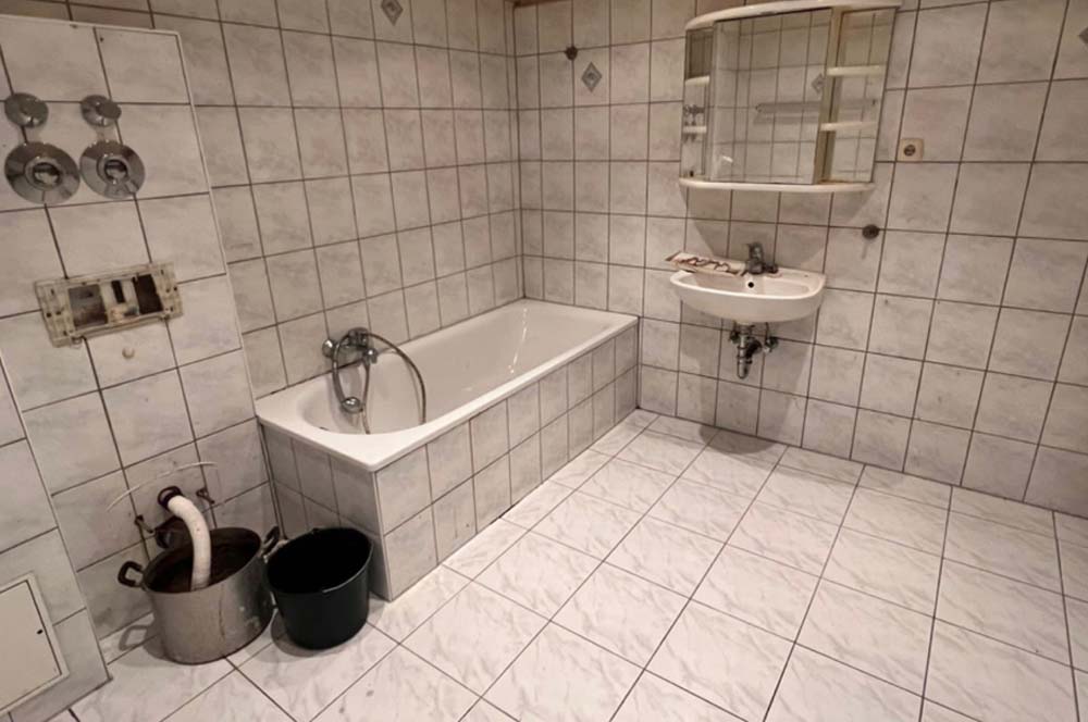 Messie Entrümpelung in Chemnitz Badezimmer nachher