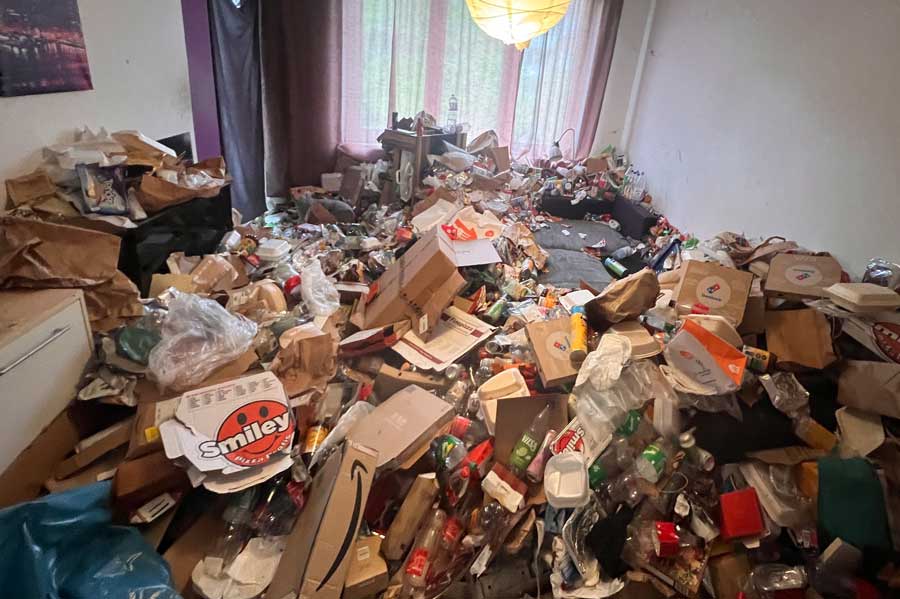 Messie Entrümpelung Bautzen vorher