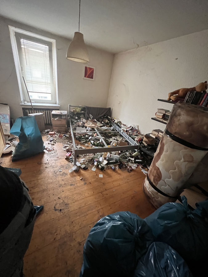 Messie Entrümpelung in Frankfurt